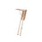 Loft Ladder 3 Sections Insulated Timber Kit 12 Treads 1200mm - Image 1