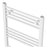 Towel Radiator Rail Electric White Bathroom Warmer Ladder 250W (H)100x(W)50cm - Image 2