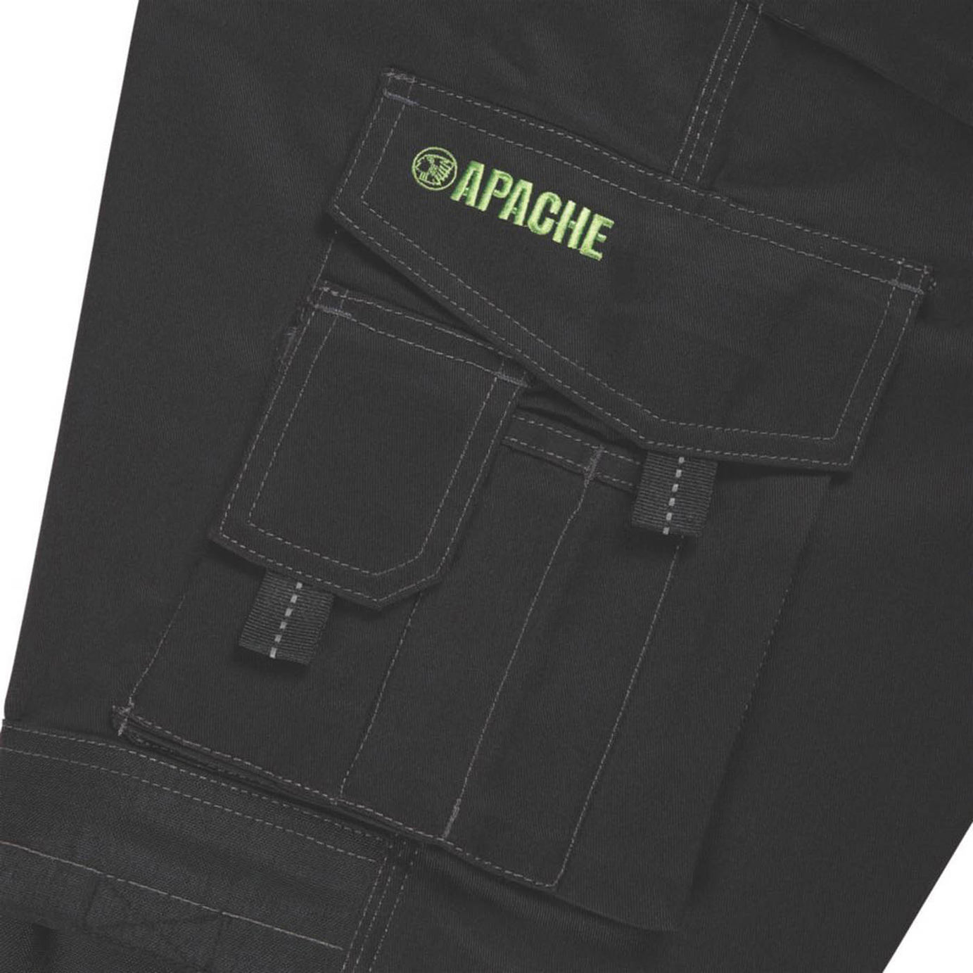 Apache APKHT Two Work Trousers Black 42" W 31" L - Image 6