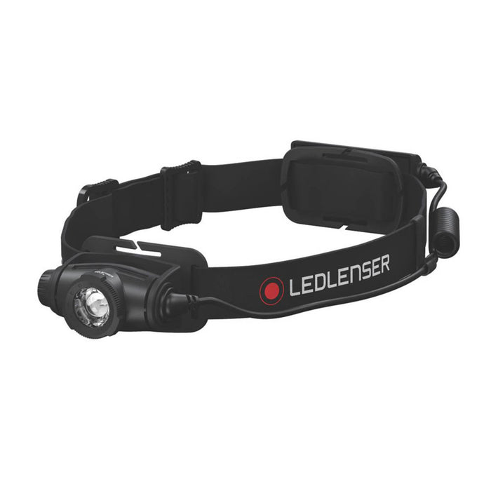 LEDlenser H5R Core Rechargeable LED Head Torch Black 500lm - Image 1