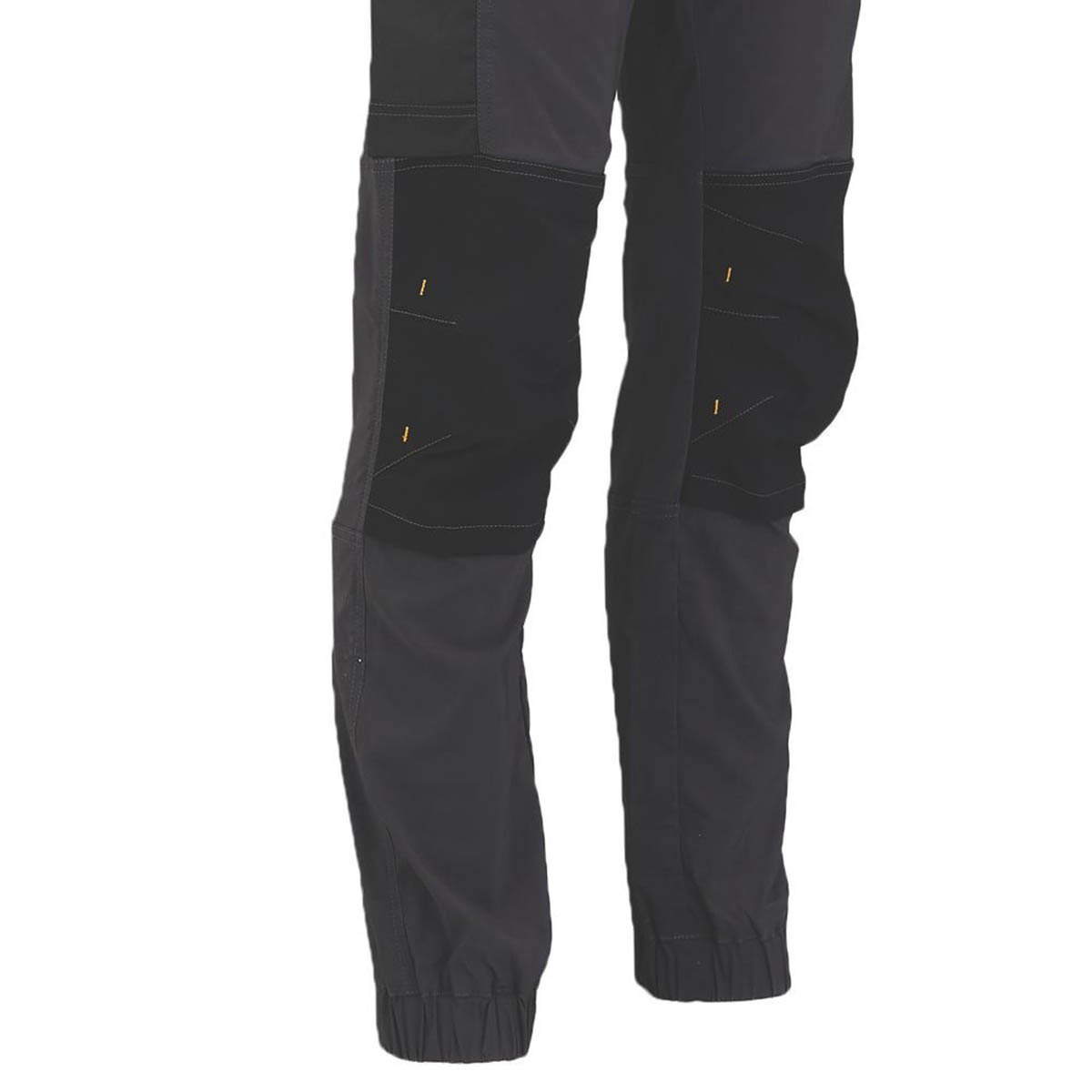 DeWalt Mens Work Trousers Grey Black Breathable Slim Fit Pockets 32" W 31" L - Image 5