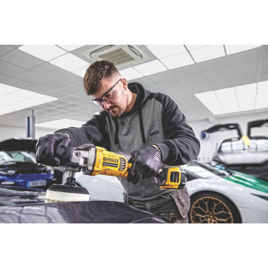 DeWalt Rotary Polisher Cordless DCM849NXJ Brushless Powerful 180mm 18V Body Only - Image 3