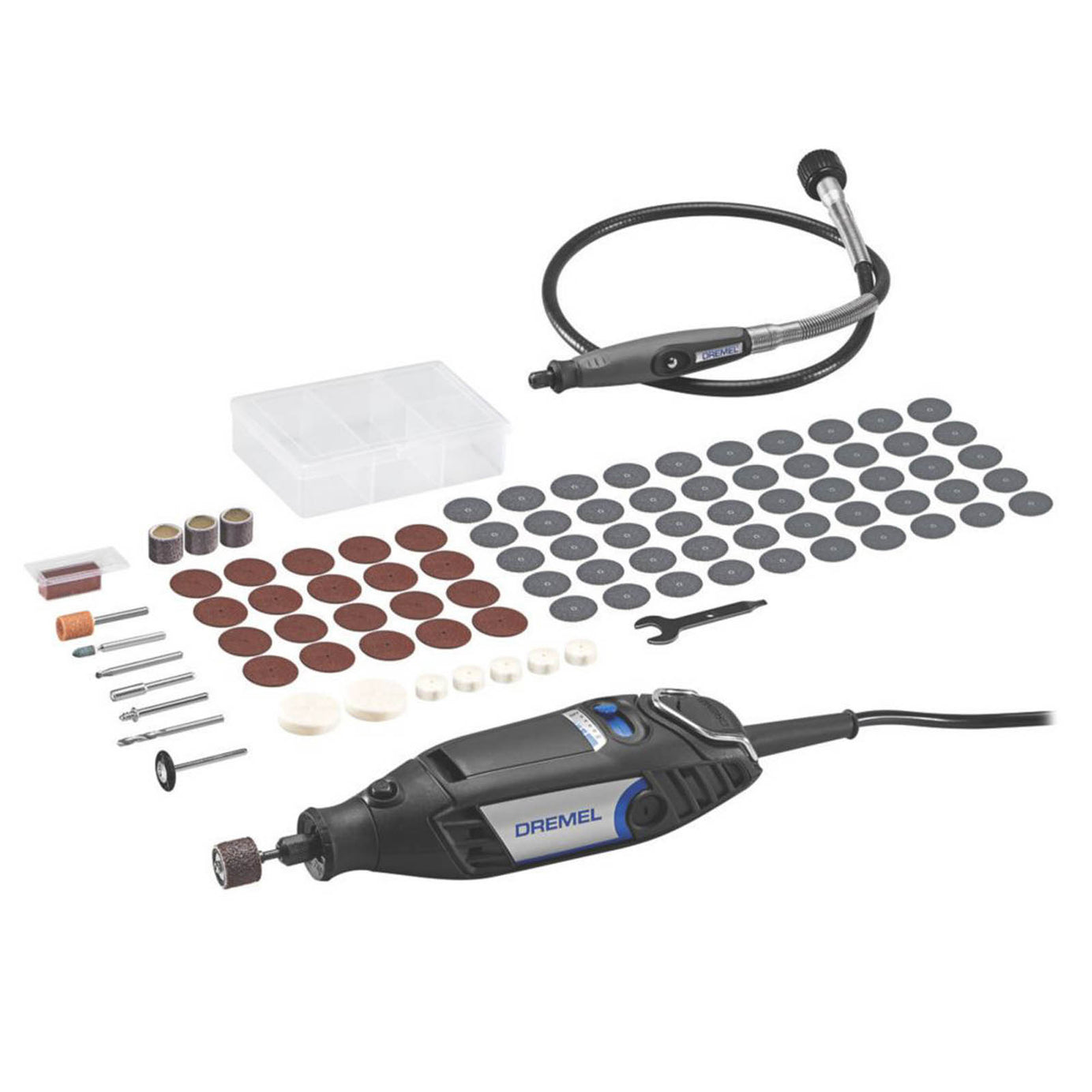 Dremel Multi Tool Electric 3200-1/90 Accessories Variable Speed Compact 130W - Image 1