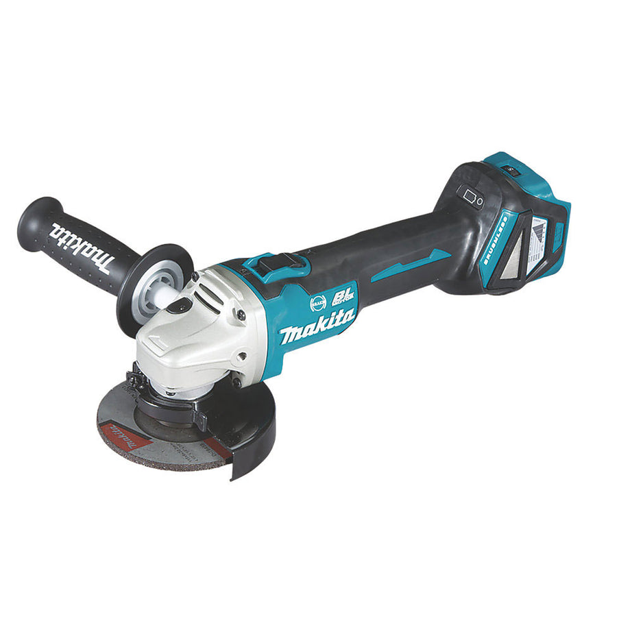 Makita Angle Grinder Cordless DGA463 18V LXT Brushless Li Ion 115mm Body Only - Image 3