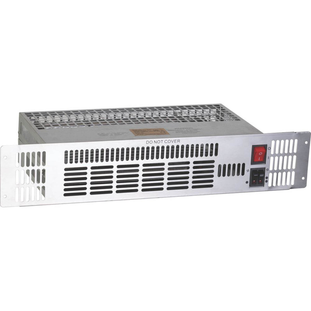 TCP  2kW Electric Plinth-Mounted Heater Silver - Image 3