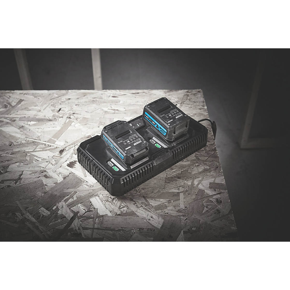 Erbauer Dual Charger EMC18-Li 18V Li-Ion EXT Multi-Port Wall-Mounted LED - Image 5