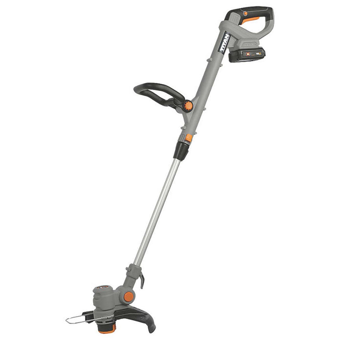 Titan Cordless Grass trimmer 25cm 18V Auto-Feed Head Edging Facility Body Only - Image 1